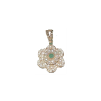 Charm Damiata Gioielli Mujer in Oro amarillo Smeraldo 548/102/2-D199 - 548/102/2-D199